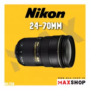 لنز ۲۴-۷۰ nikon دست دوم